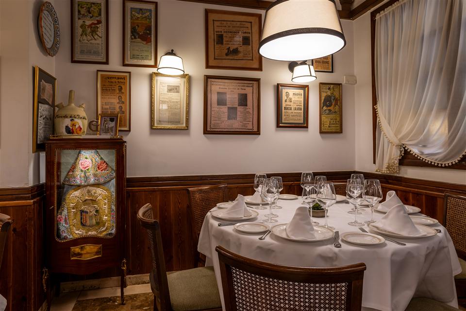 Rincon del comedor actual