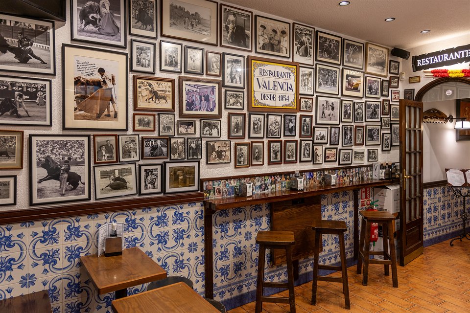 Barra antigua de Restaurante Valencia